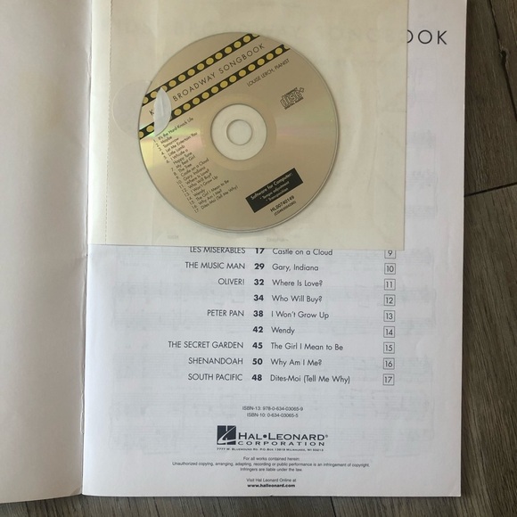 Set of Two Song Books​ - Picture 2 of 6